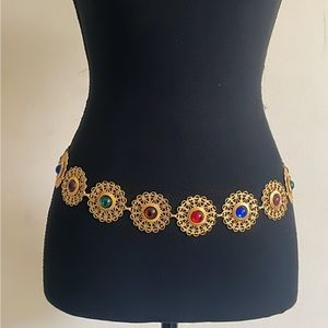 Vintage Jewel Chain belt